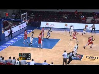 #FIBAAsia - Jordan v Saudi Arabia (Play of the game - J. BAXTER)