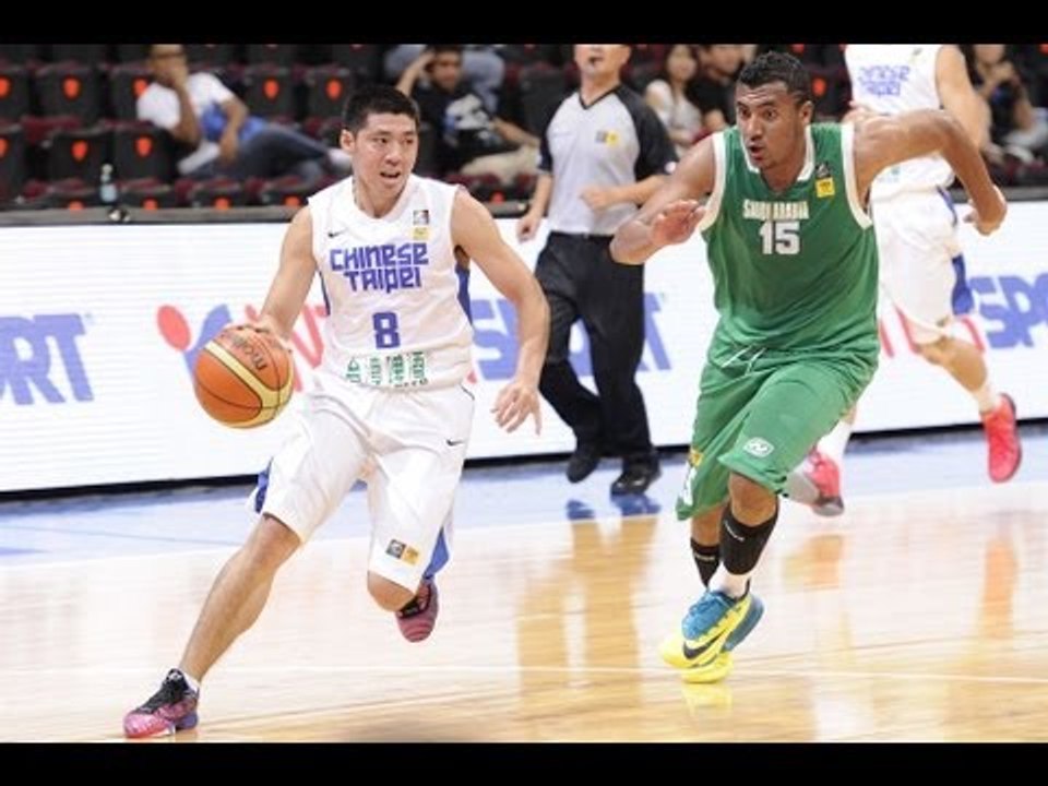 #FIBAAsia - Day 2: Chinese Taipei v Saudi Arabia (highlights)