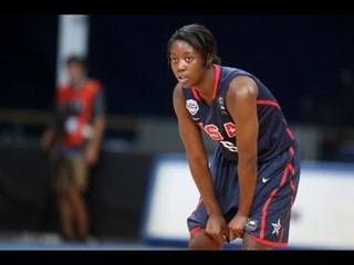 #FIBAU19Women - Jones' assist between two defenders