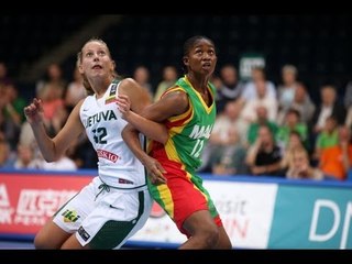#FIBAU19Women - Day 2: Lithuania v Mali (highlights)