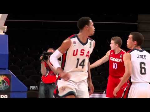 FIBA U17 - Jones dishes, Williams dunks