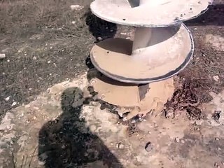 GÜVEN MAKİNE - kaya delici toprak burgusu.MPG