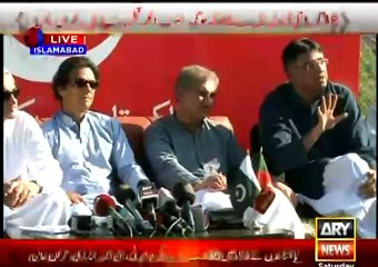Imran Khan Press Conference on Budget 2015-16 - 6th June 2015