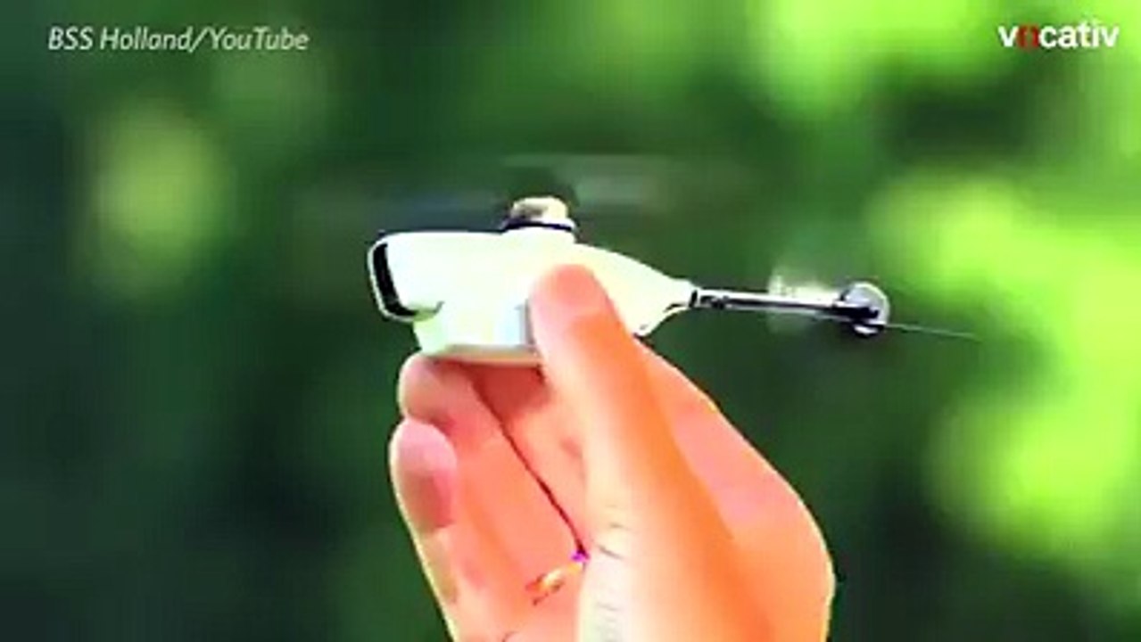 A tiny spy drone