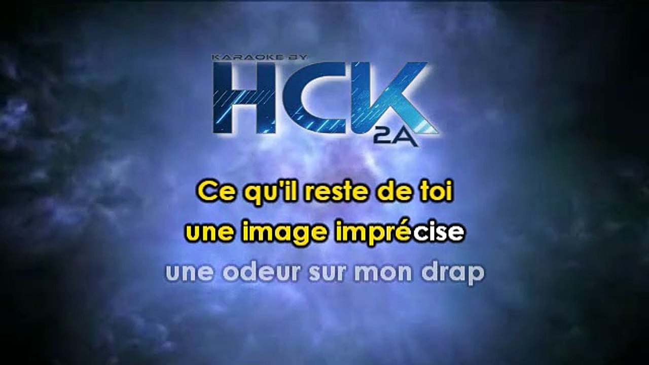 KARAOKE GREGOIRE - Ce qu'il reste de toi