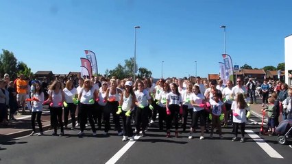 Deûle en fête: une flash mob sur le nouveau pont de Quesnoy