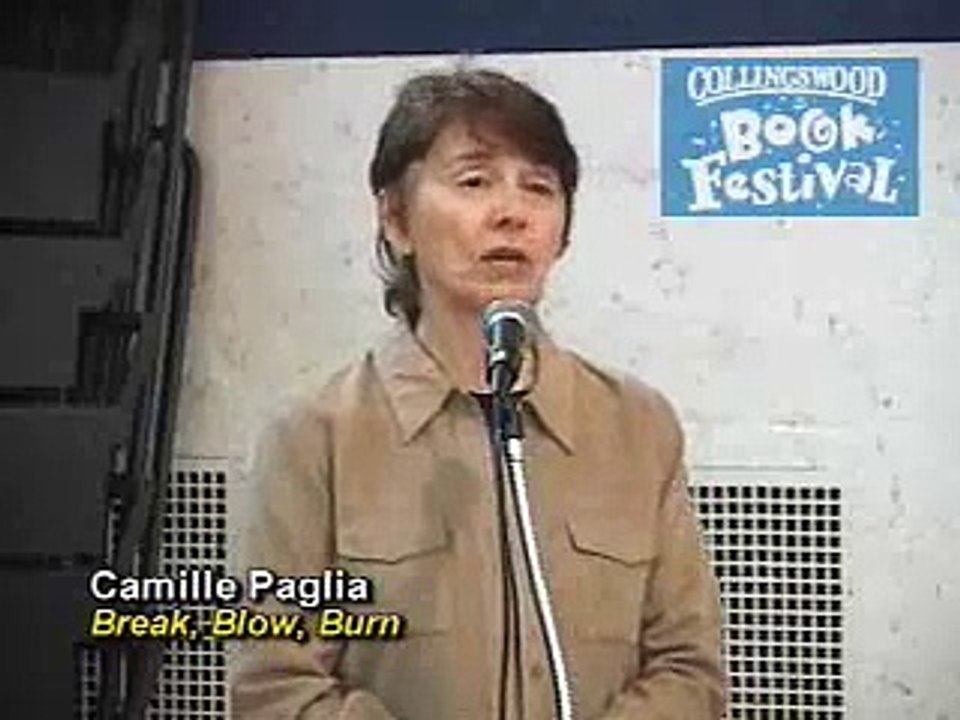 Camille Paglia at Collingswood Book Festival pt. 2