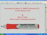 SMART Notebook Software - Screen Capture Tools