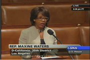 Rep. Maxine Waters speaks out against media consolidation