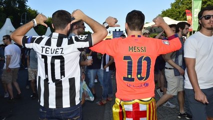 Champions League final. Great atmosphere in Berlin.