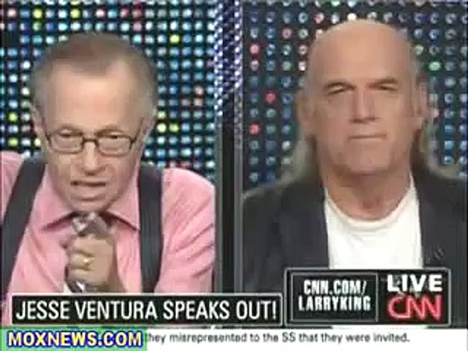 Jesse Ventura asks 9/11 questions on Larry King Live 11/30/09