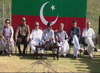 Imran Khan Press Conference on Budget 2015-16  Part-1