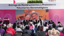 Entrega de Nombramientos a Promotores Voluntarios Gerontológicos en SantiagoMaravatio