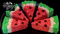 Watermelon Rice Krispies Treats - with yoyomax12