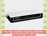 TP-LINK TD-8840T ADSL2  Modem 4 RJ45 Ports Bridge Mode NAT Router Annex A ADSL Splitter 24Mbps