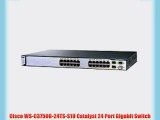 Cisco WS-C3750G-24TS-S1U Catalyst 24 Port Gigabit Switch