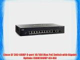 Cisco SF 302-08MP 8-port 10/100 Max PoE Switch with Gigabit Uplinks (SRW208MP-K9-NA)