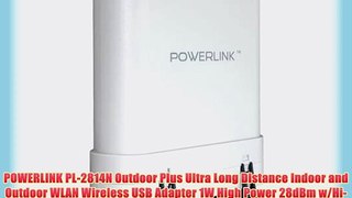 POWERLINK PL-2814N Outdoor Plus Ultra Long Distance Indoor and Outdoor WLAN Wireless USB Adapter