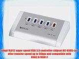 ORICO BC-U3H5 4 Port USB 3.0 Hub with 1 Charging Port charges for iPhone 6 6S 5S THC the One