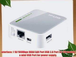 TP-LINK TL-MR3020 3G/4G Wireless N150 Portable Router AP/WISP/Router Mode