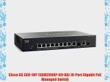 Cisco SG 300-10P (SRW2008P-K9-NA) 10-Port Gigabit PoE Managed Switch