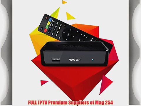 Latest MAG 254 Updated MAG 250 Iptv Box Media Streamer Full Hd Tv Faster More Powerful than