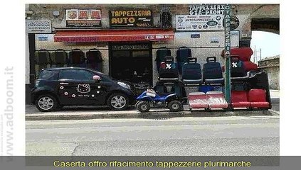 Descargar video: CASERTA, SANTA MARIA CAPUA VETERE   RIFACIMENTO TAPPEZZERIE EURO 150