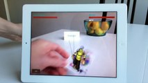 Vuforia   Unity3D Augmented Reality Demo - Ninja and Bear fighting
