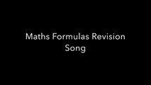 GCSE Maths Formulas Revision Song