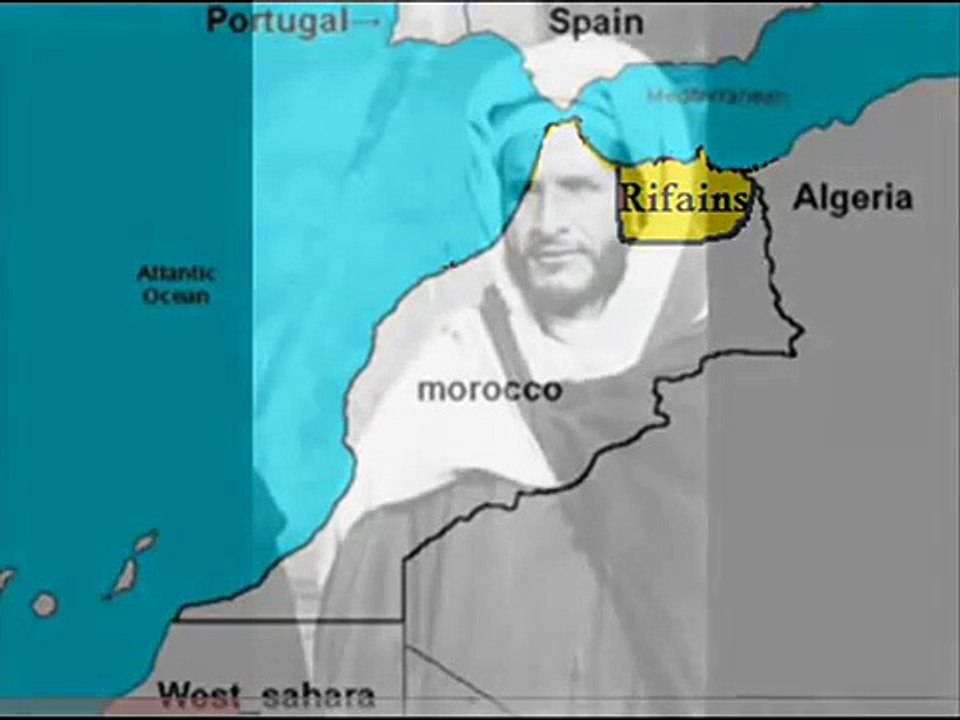 GUERRE DU RIF ET LES TRAÎTRES MAROCAINS GUERRIER RIFAIN