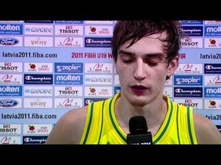 FIBAU19 - Anthony Drmic interview following Australia v USA