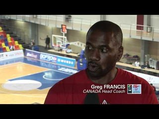 FIBAU19 - Greg FRANCIS sees bright future for Canada basketball
