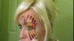 Butterfly Face Painting: Monarch
