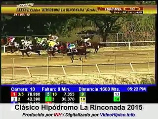 Clasico Hipodromo La Rinconada 2015