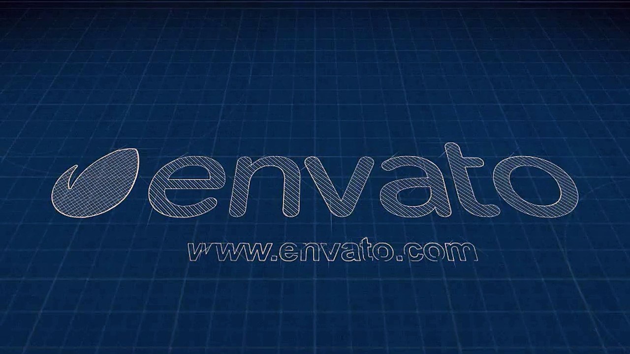 After Effects Project Files - Blueprint Logo Reveal - VideoHive 8737282