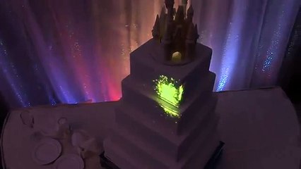 Magical wedding cake : so amazing