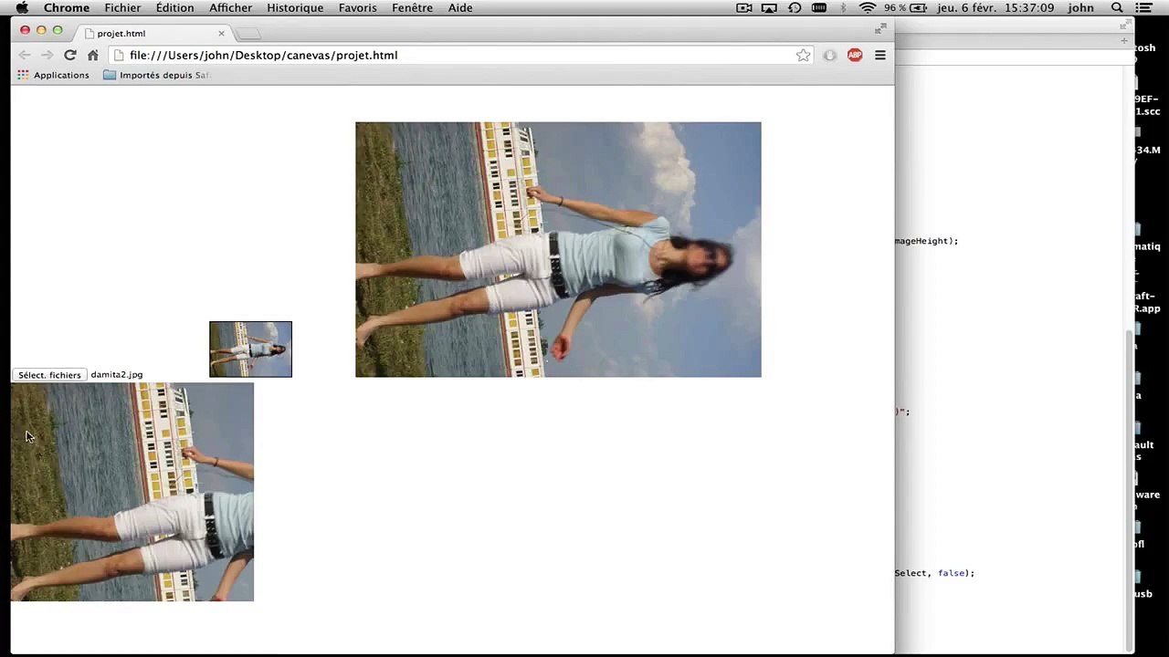 Ep. 2 : Trouver vos amies dénudées sur Facebook : affichage de l'image