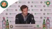 Press conference Andy Murray 2015 French Open / Semifinals