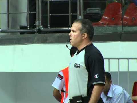 A FIBA referee at work in Kayseri - 2010 FIBA World Championship in Turkey