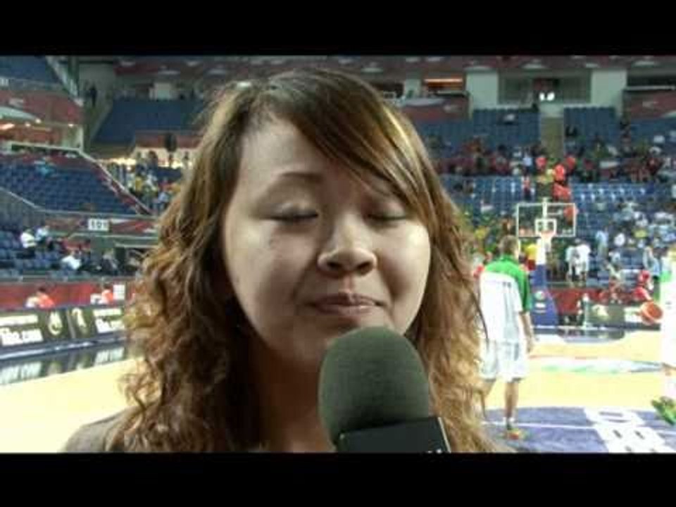 Nancy Liu, a basketball dream - 2010 FIBA World Championship in Turkey.