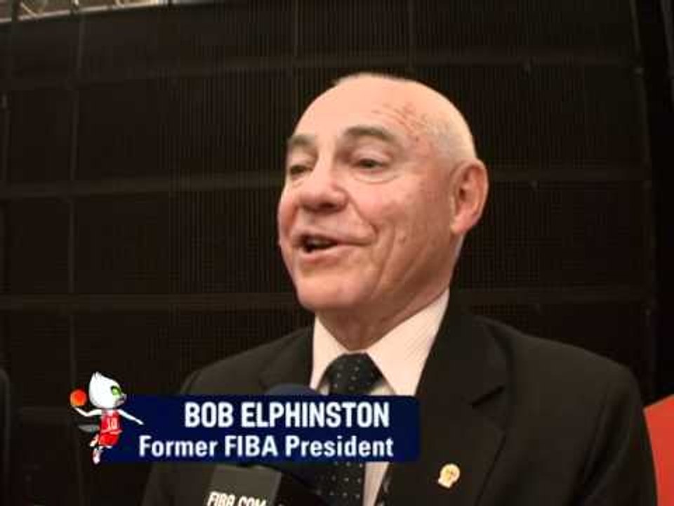 Yvan Mainini elected as FIBA president - 2010 FIBA World Congress, Istanbul, Turkey.