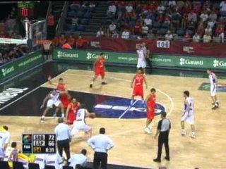 Serbia v Spain Highlights (www.fibatv.com)