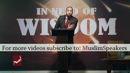 You can't change people in 24 hours - Nouman Ali Khan