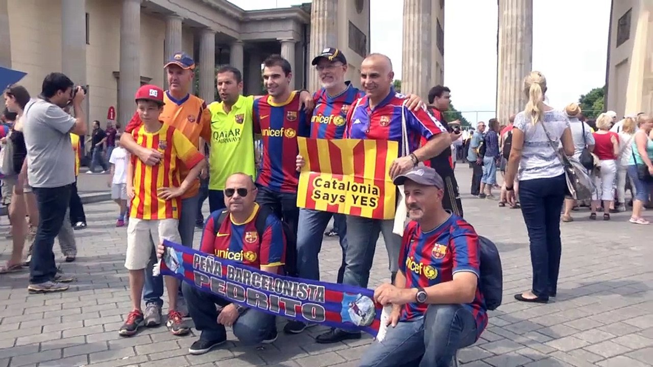 Juve vs. Barca! Die Fans erobern Berlin