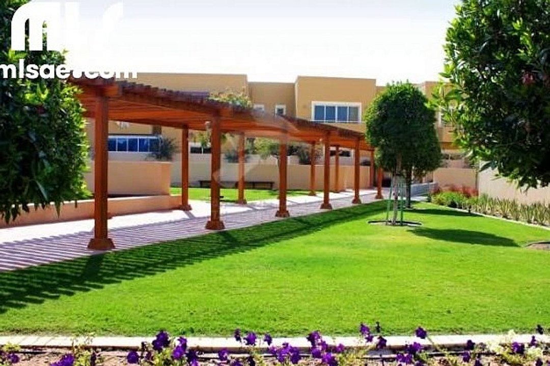 An Excellent Finished 3 Bedroom Townhouse vIn Al Mariah Community  Al Raha Gardens Is Available Now For Rent - mlsae.com