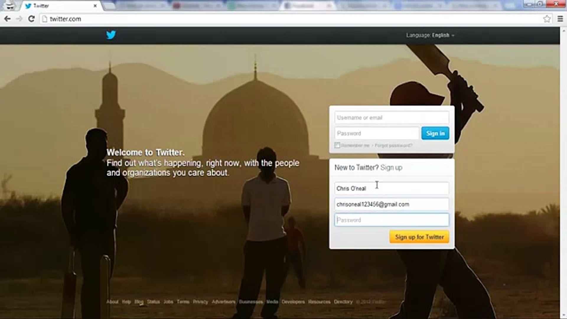 How To Make A Twitter Account | 2015