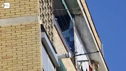 Muere un bebé en Granada al caer desde una sexta planta