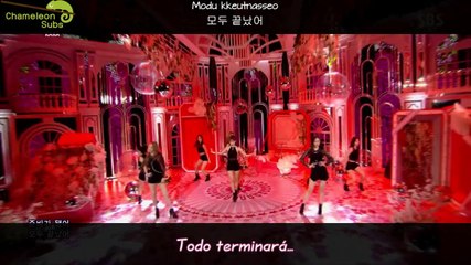 [Subs Español] Kara - Cupid (Live 150531)