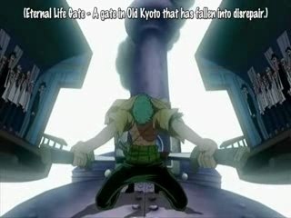 Zoro uses Nitouryo Iai Rashomon