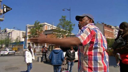 Nouvelle évacuation de migrants devant l'église Saint-Bernard à